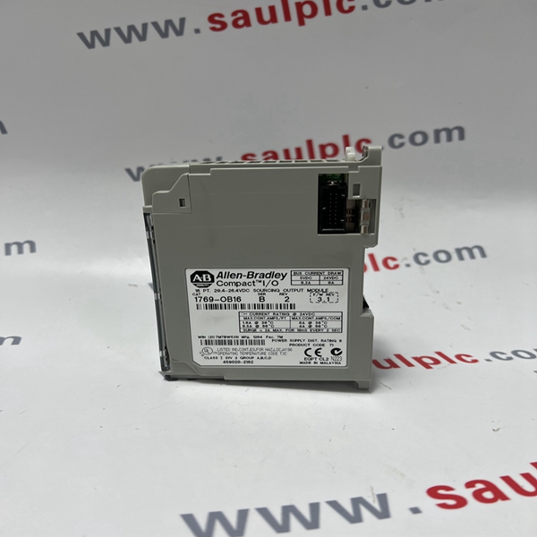 Allen-Bradley 1769-OB16  Allen-Bradley CompactLogix 16-Point 24V DC Sourcing Output Module