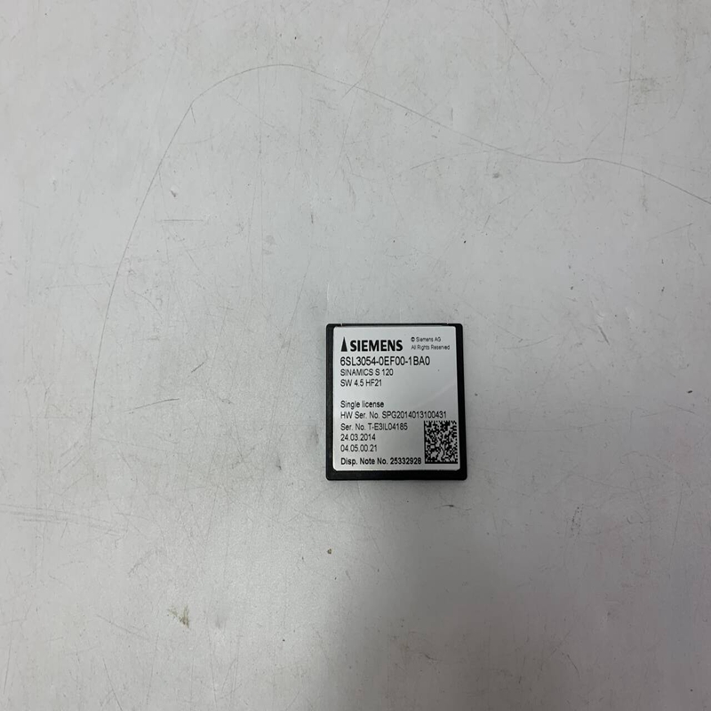 SIEMENS  6SL3054-0EF00-1BA0   VIBRATION TRANSMITTER